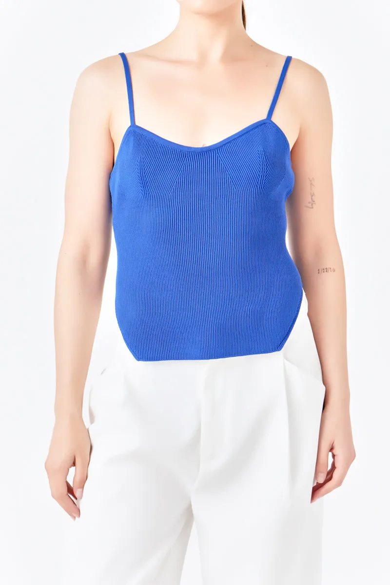 Elevated Corset Knit Cami