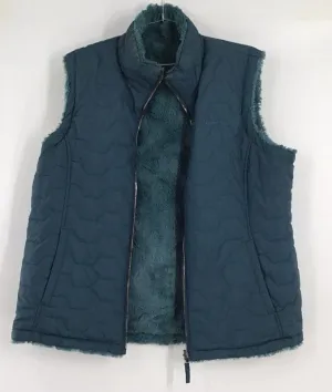 Free Country Women's Blue Quilted Vest - Size XL