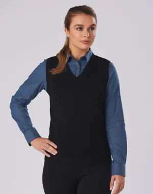 Ladies V-Neck Vest - M9601